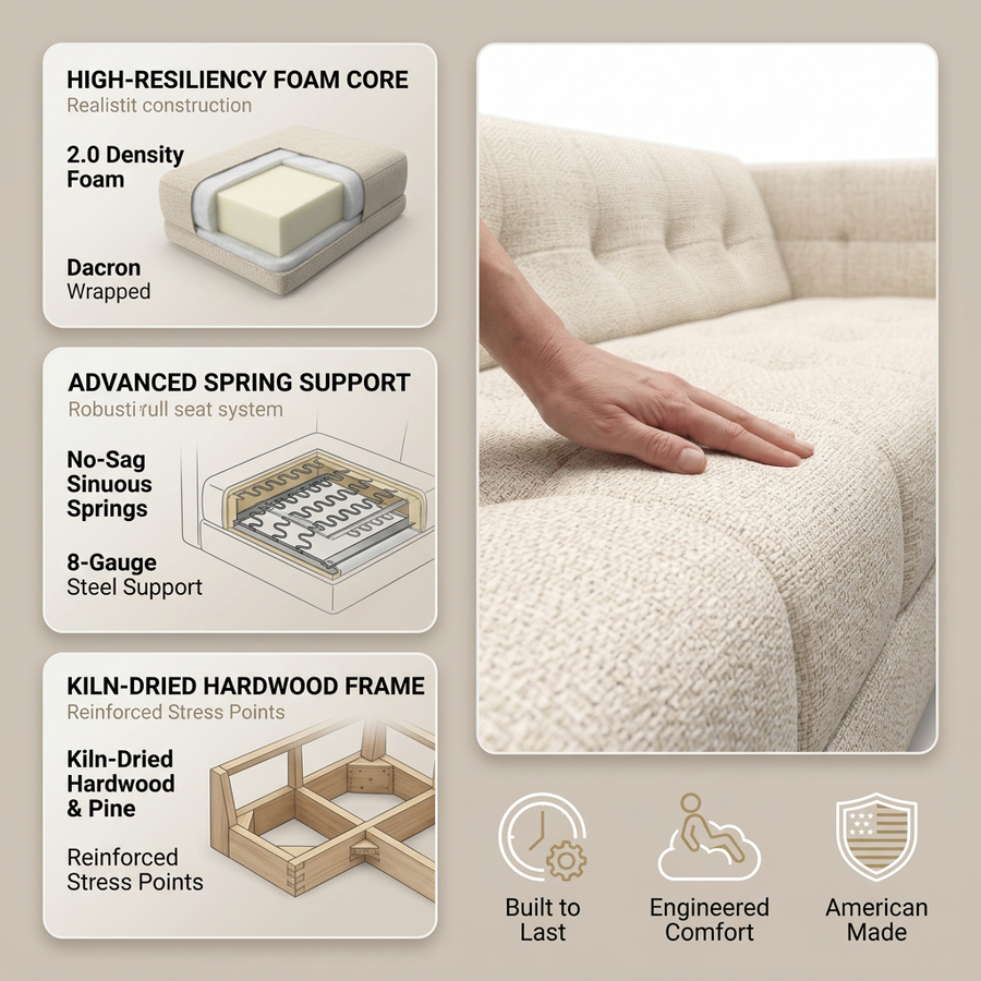 Messina Sofa fabric infographic