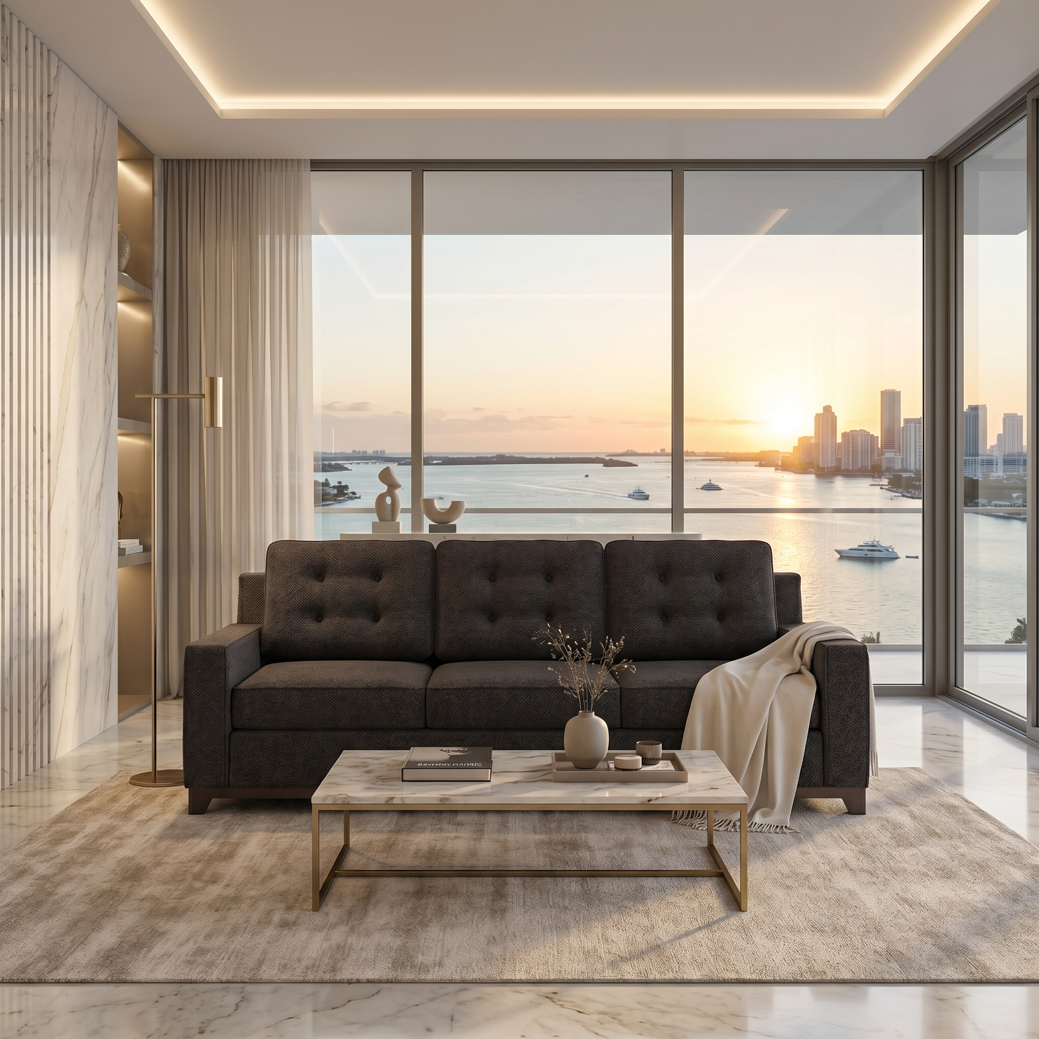 Alexandria Sofa — Catalina Charcoal — ALS-CC-Model3