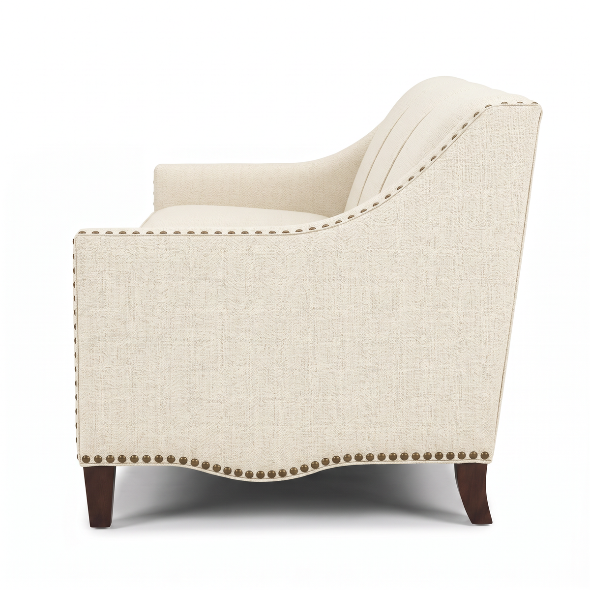 Amsterdam Sofa — Catalina Ivory — AMSTR-CI-SIDEVIEW