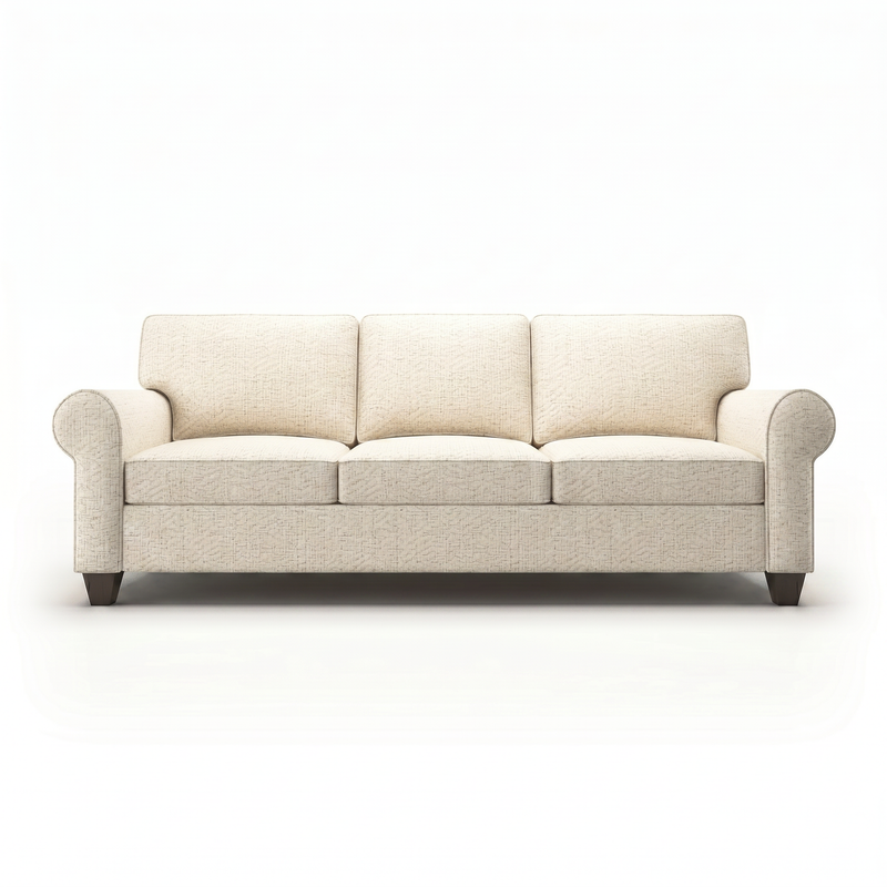Augusta Sofa — Catalina Ivory — AS-CI-Studio 4