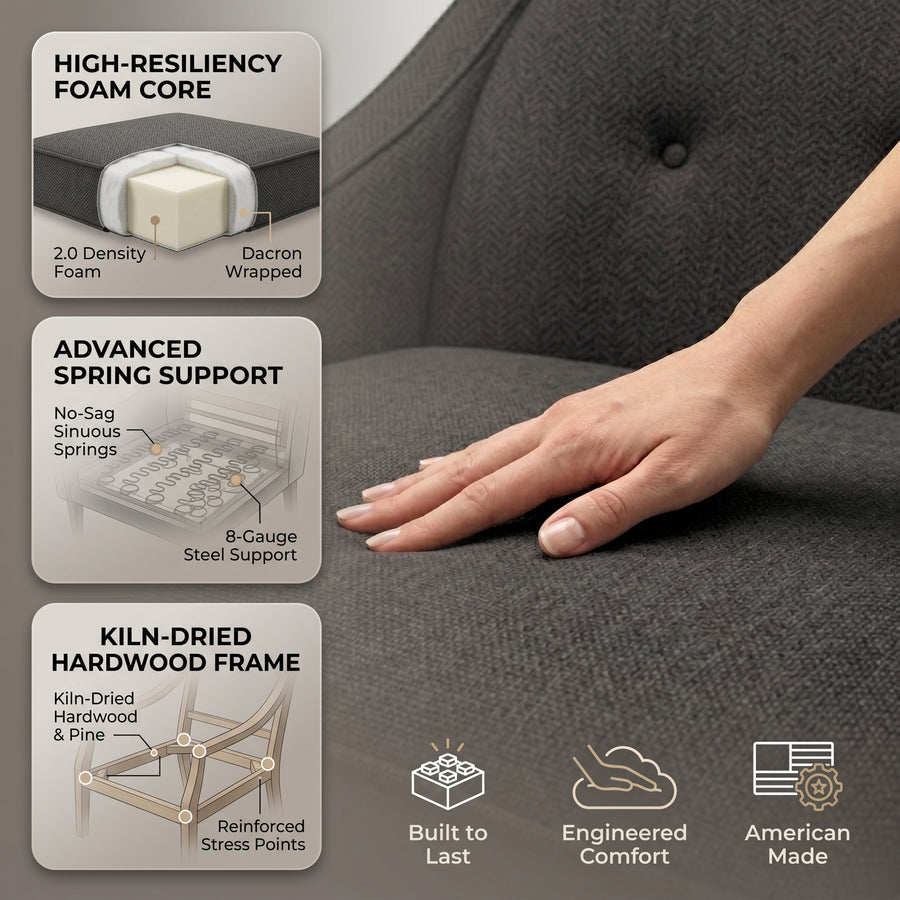 Berlin Sofa fabric infographic