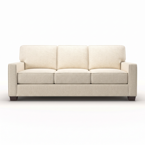 Chicago Sofa — Catalina Ivory — CCG-CI-FRONTVIEW