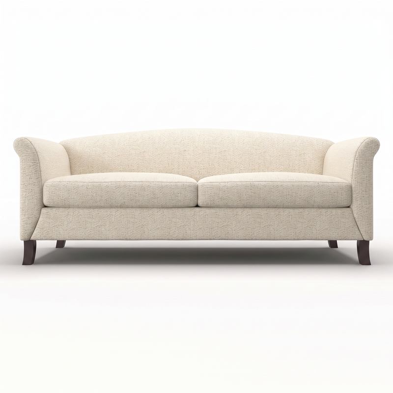 Crete Sofa — Catalina Ivory — CRT-CI-FRONTVIEW