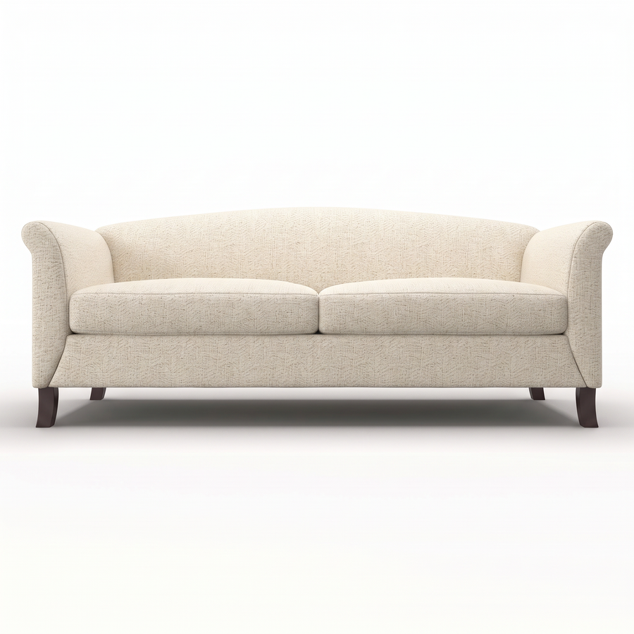 Crete Sofa — Catalina Ivory — CRT-CI-FRONTVIEW