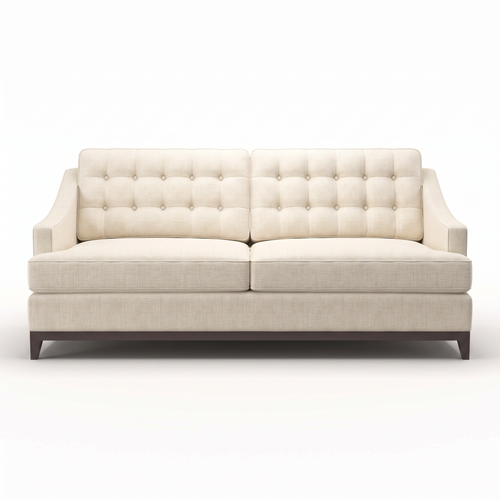 Geneva Sofa — Catalina Ivory — GNV-CI-FRONTVIEW