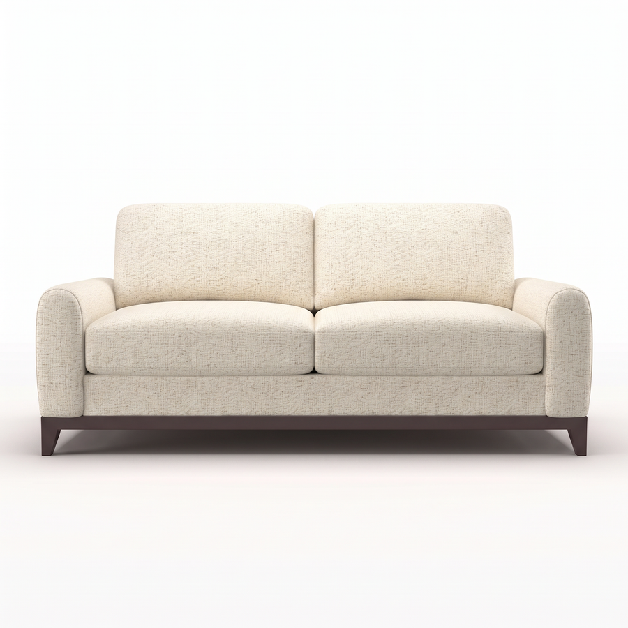 Mykonos Sofa — Catalina Ivory — MKNS-CI-FRONTVIEW