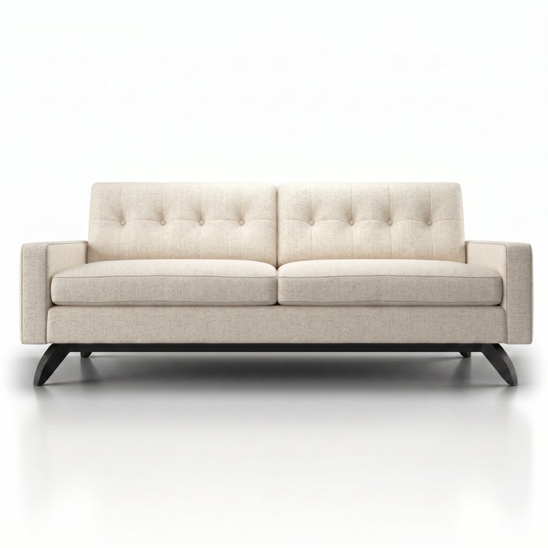 Milan Sofa — Catalina Ivory — MLS-CI-Studio 2