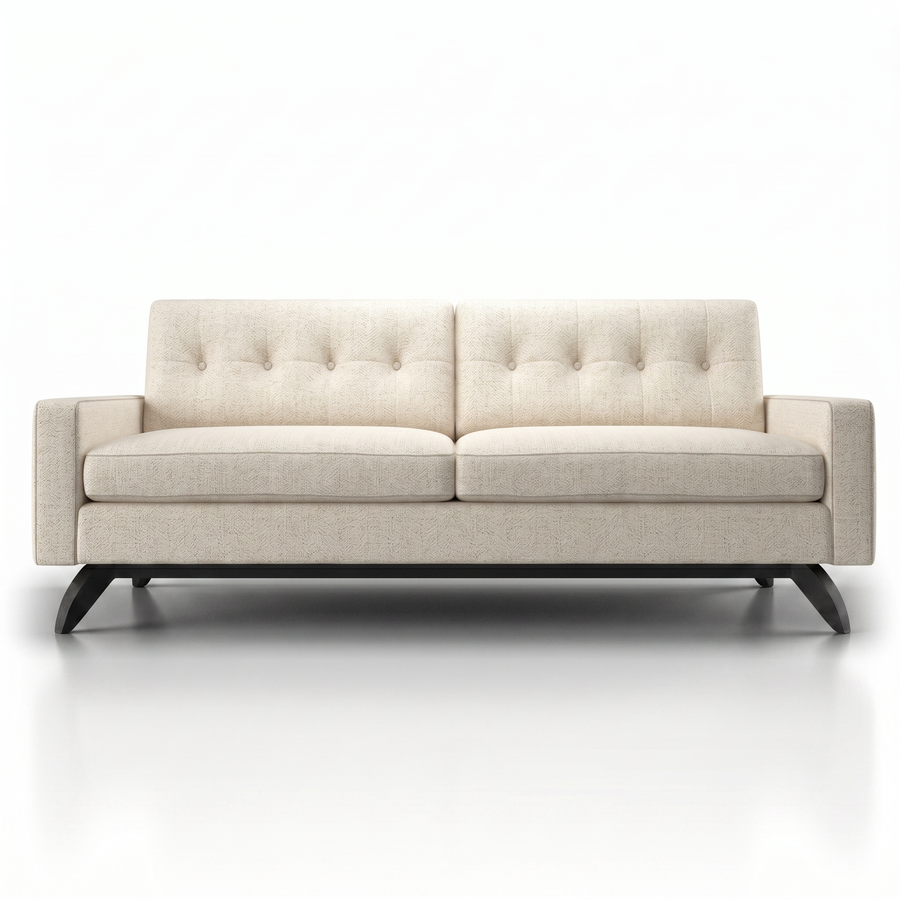 Milan Sofa — Catalina Ivory — MLS-CI-Studio 2