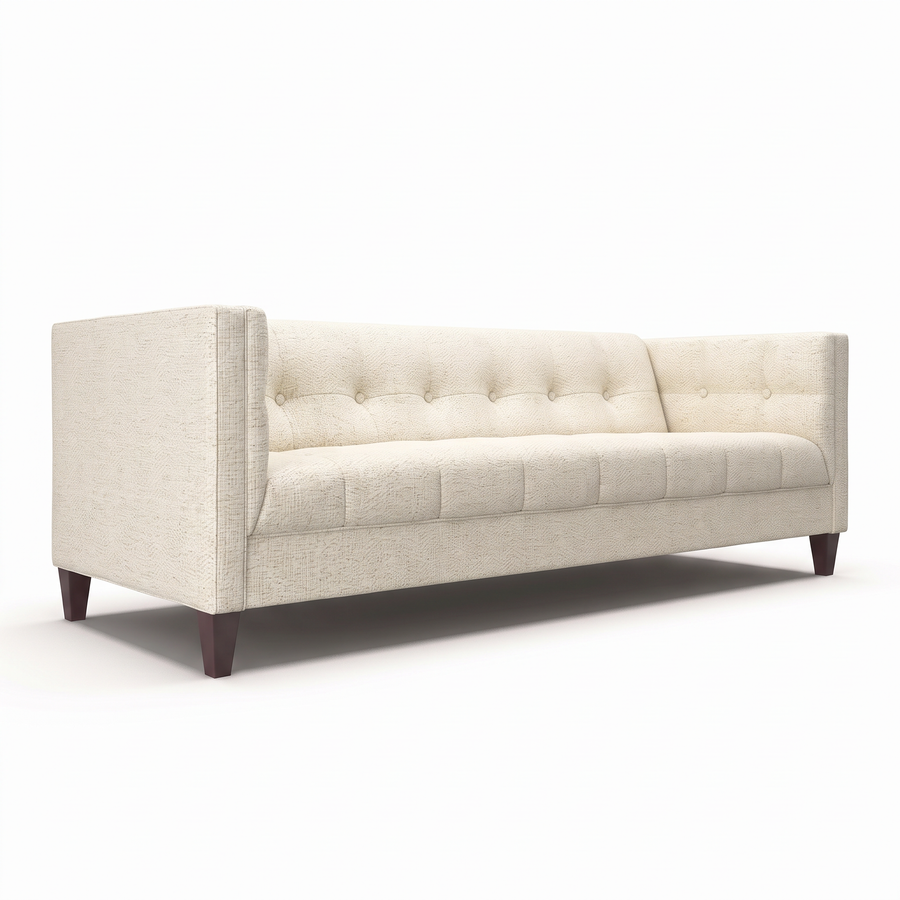 Messina Sofa — Catalina Ivory — MSNA-CI-LEFTANGLE