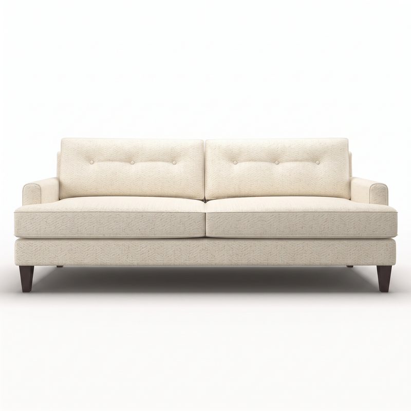 Naples Plus Sofa — Catalina Ivory — NPLS-CI-FRONTVIEW