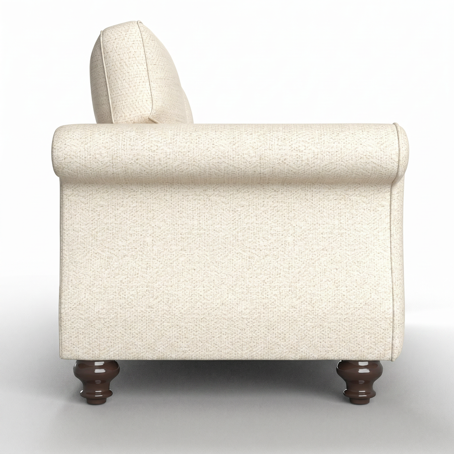 Pisa Sofa — Catalina Ivory — PS-CI-Studio 1