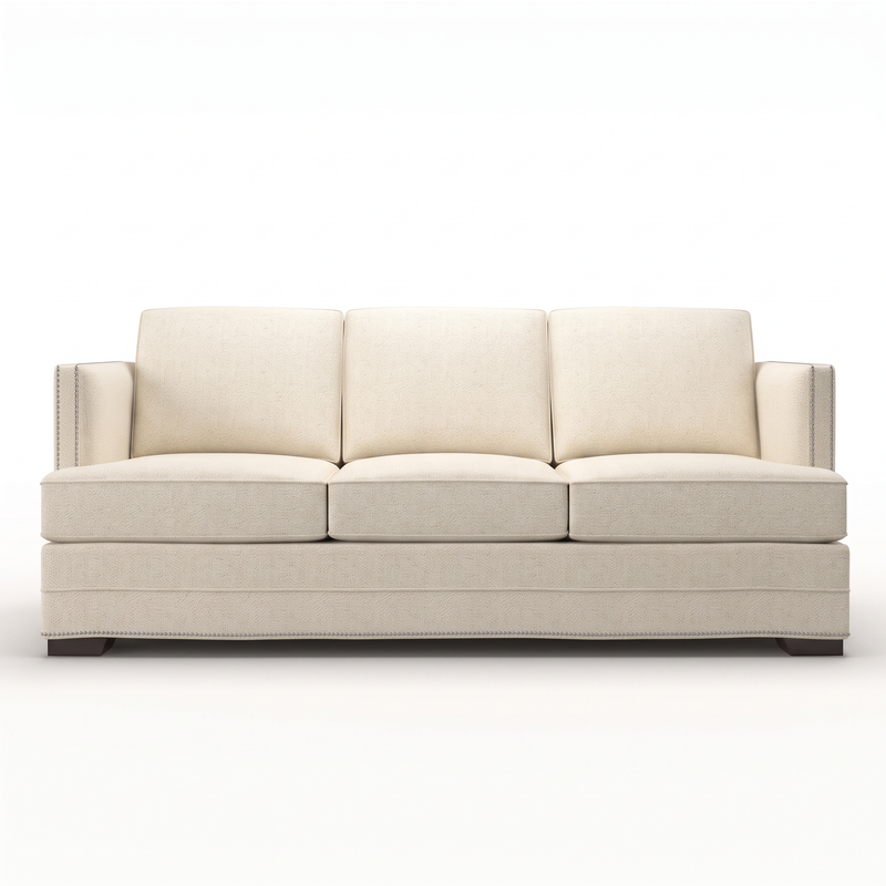 Riga Sofa — Catalina Ivory — RGA-CI-FRONTVIEW