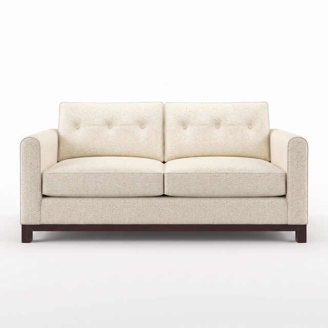 Rio Sofa — Catalina Ivory — RIO-CI-FRONTVIEW