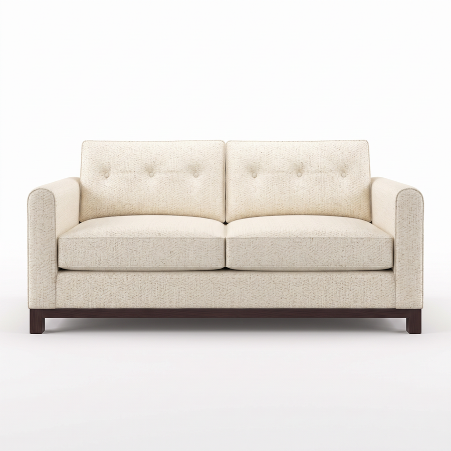 Rio Sofa — Catalina Ivory — RIO-CI-FRONTVIEW