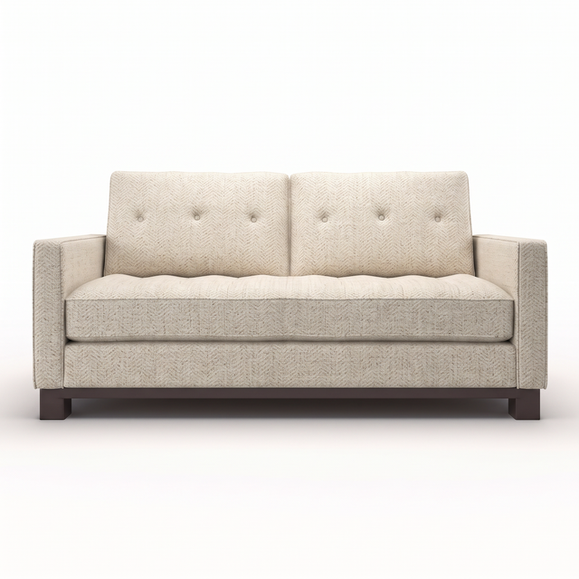 Syros Sofa — Catalina Ivory — SRS-CI-FRONTVIEW