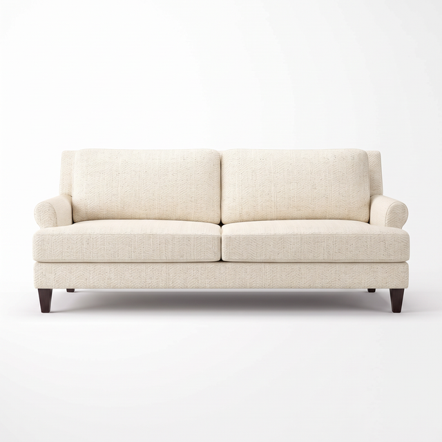 Stockholm Sofa — Catalina Ivory — STHLM-CI-FRONTVIEW