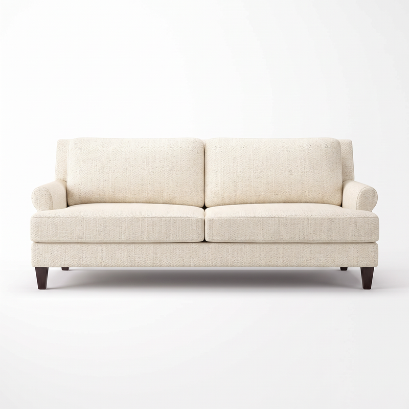 Stockholm Sofa — Catalina Ivory — STHLM-CI-FRONTVIEW