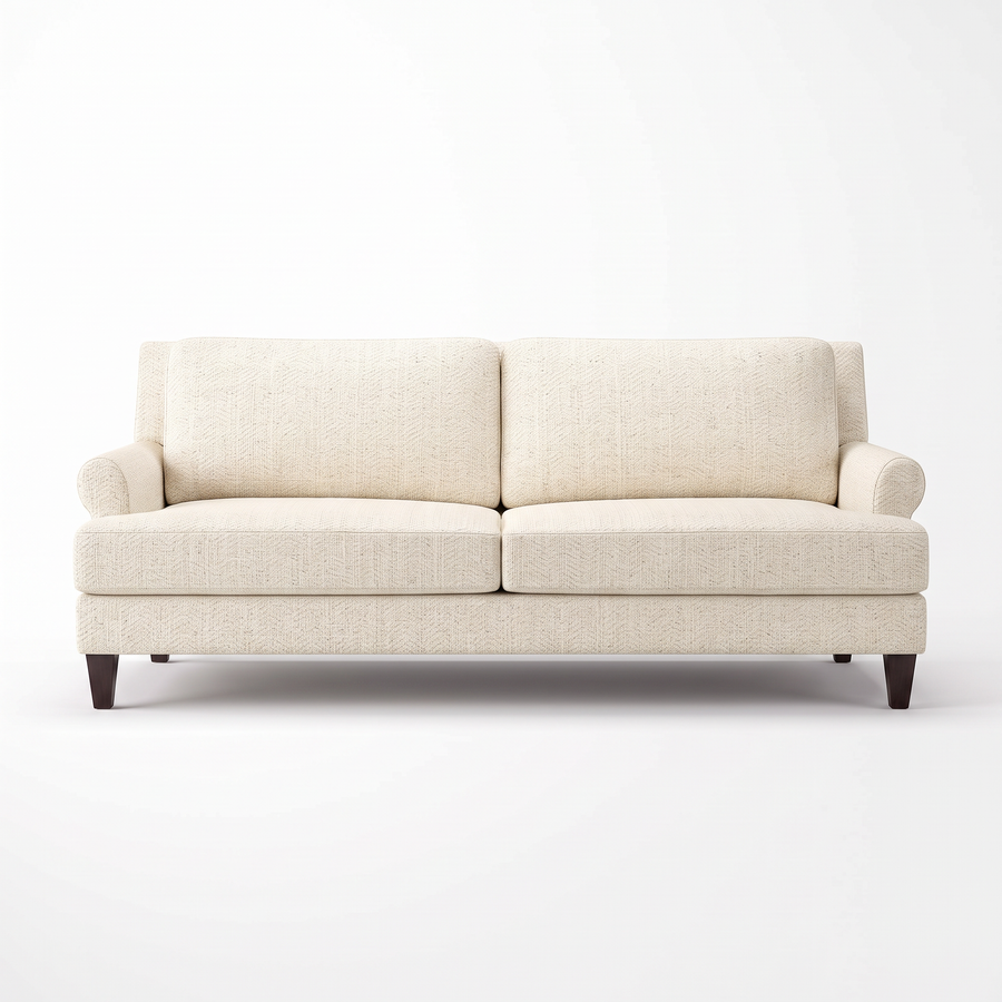 Stockholm Sofa — Catalina Ivory — STHLM-CI-FRONTVIEW