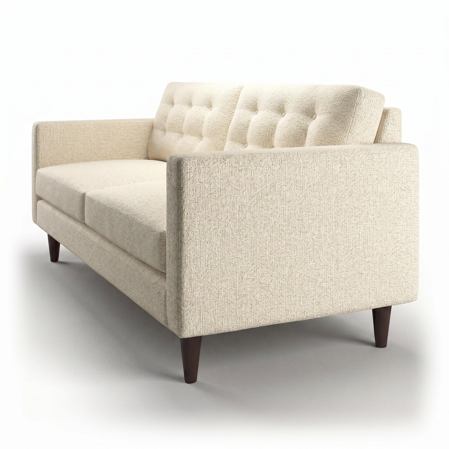 Turin Sofa — Catalina Ivory — TS-CI-Studio 1