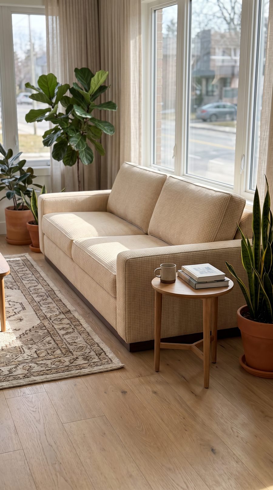 Alton Sofa styled in a living room