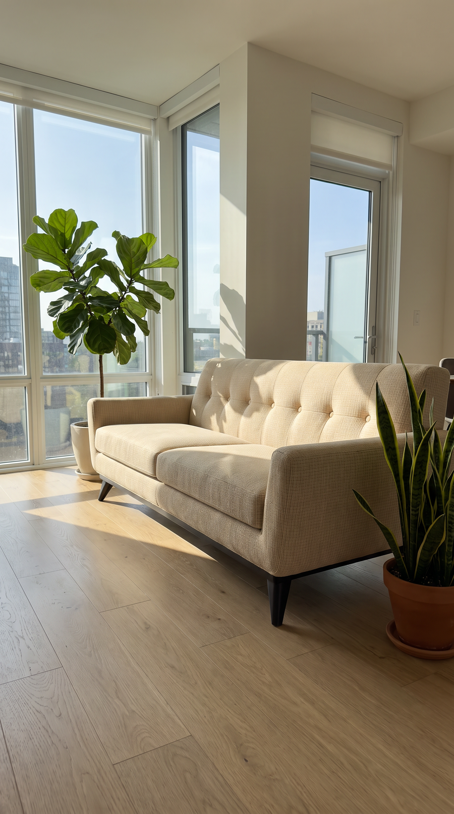 Brussels Sofa styled in a living room