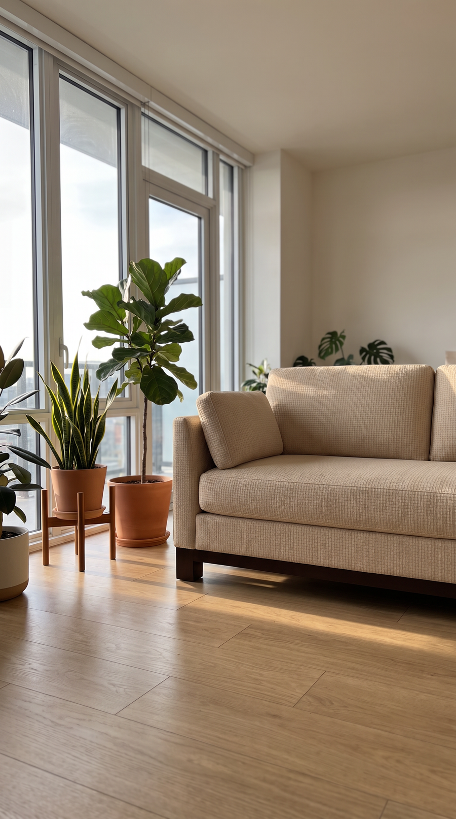 Dover Sofa styled in a living room