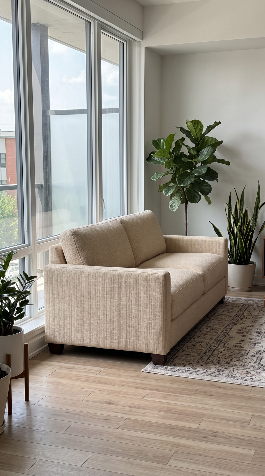 Dresden Sofa styled in a living room